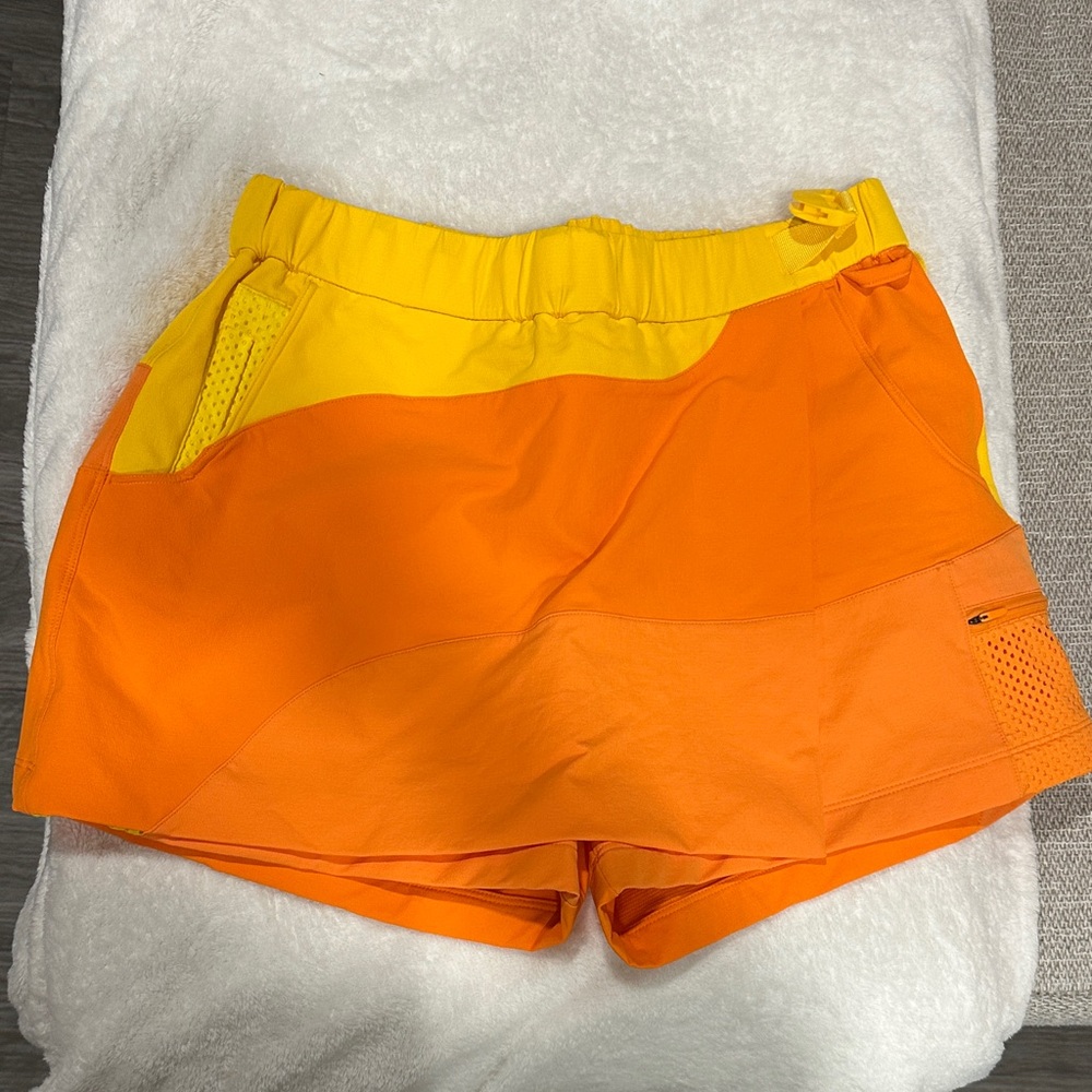 Outdoor voices Orange and Yellow Women's Shorts